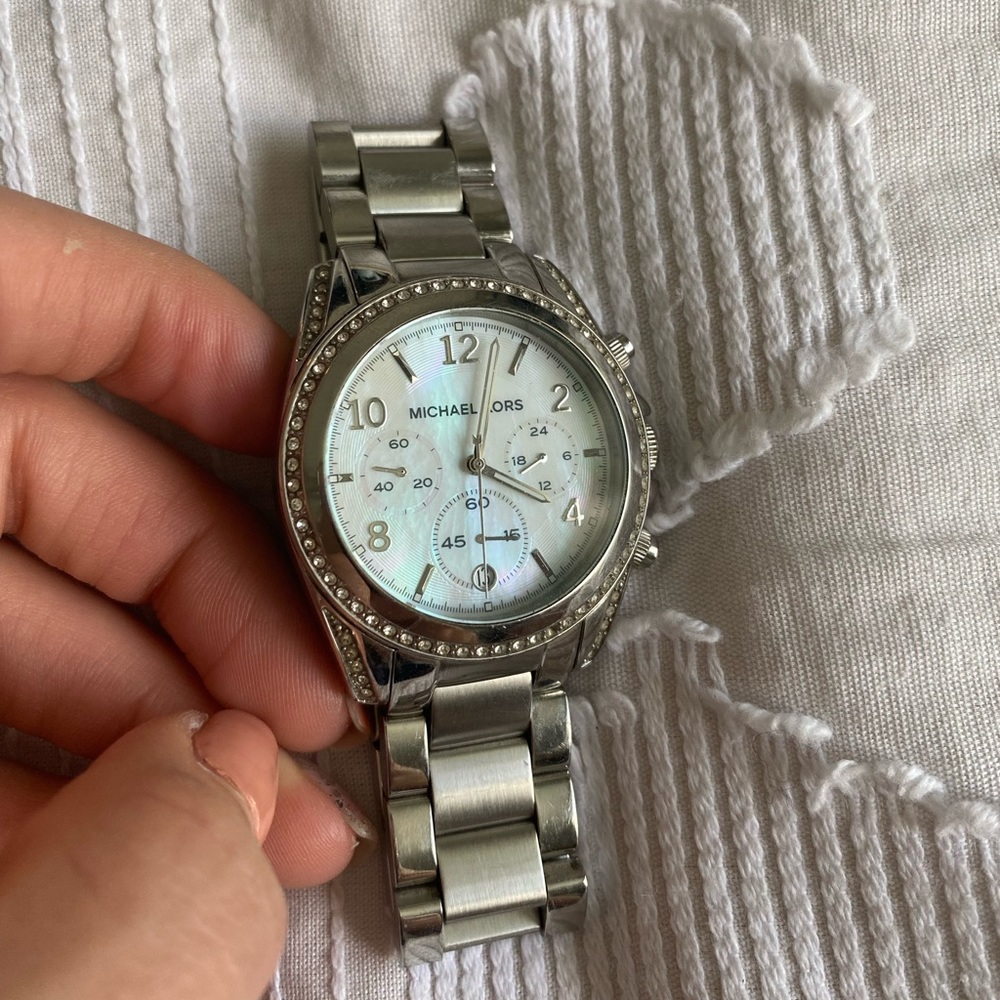 Michael Kors Watch Mother of Pearl Face